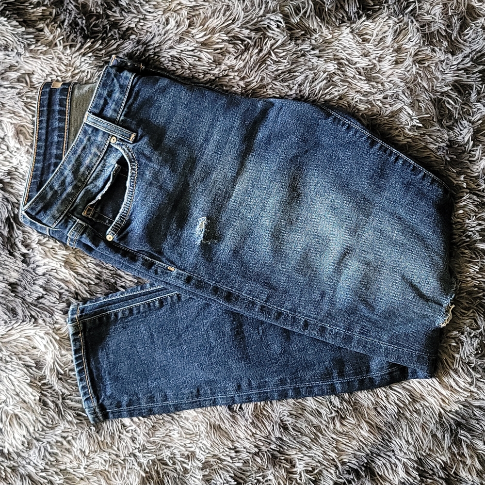 Joe's Jeans Distressed Skinny Ankle Jeans